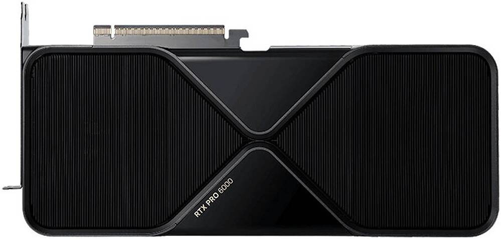 NVIDIA RTX PRO 6000 Blackwell Workstation Edition Graphics Card, 96GB GDDR7 with ECC 512-Bit Memory, 1792 GB/s Memory Bandwidth, 24064 CUDA Cores, PCIe 5.0 x16, Black | RTX-PRO-6000 GPU